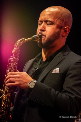 Louis Fouche on saxophone